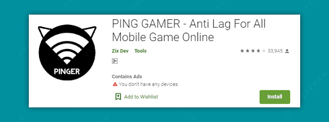 ping games Aplikasi Anti Lag Mobile Legends Terbaik 